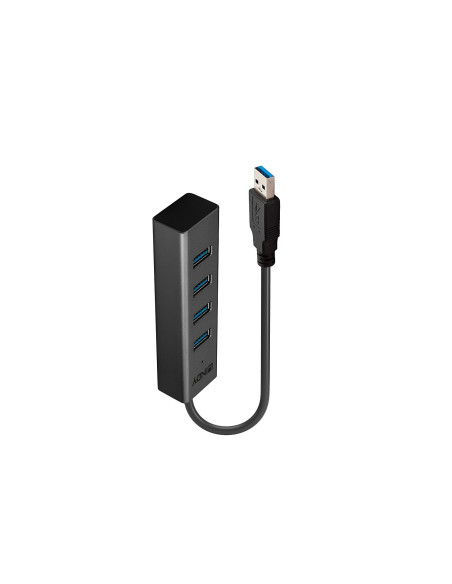 Lindy 43324 hub de interfaz USB 3.2 Gen 1 (3.1 Gen 1) Type-A 5000
