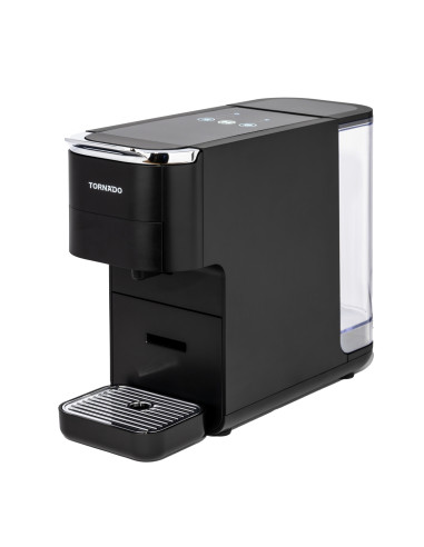 TORNADO TCM7042-GS cafetera eléctrica Totalmente automática Macchina per caffè a capsule 1,5 L
