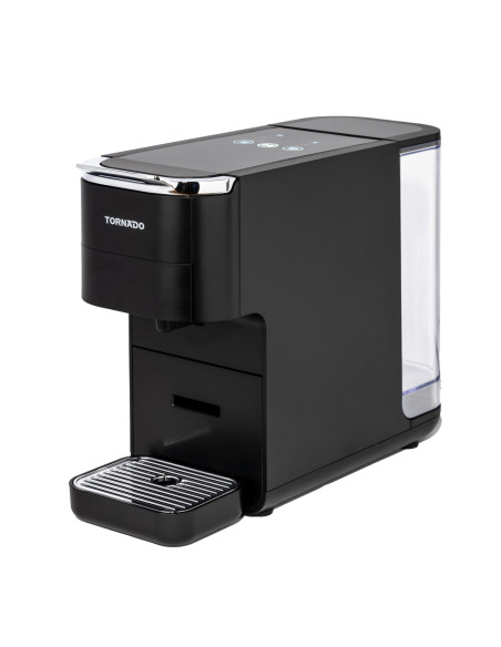 TORNADO TCM7042-GS cafetera eléctrica Totalmente automática Macchina per caffè a capsule 1,5 L