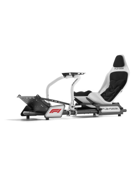 Playseat Formula Instinct - F1 Edition Silla para videojuegos universal Asiento acolchado Negro, Blanco
