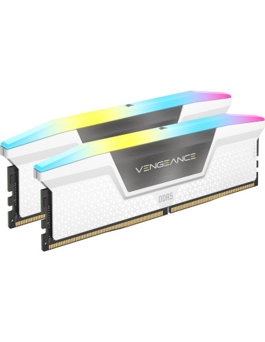 Corsair Vengeance RGB CMH32GX5M2E6000Z36W módulo de memoria 32 GB 2 x 16 GB DDR5
