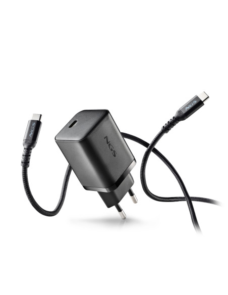 NGS BUD 65W-L Universal Negro Corriente alterna Carga rápida Interior