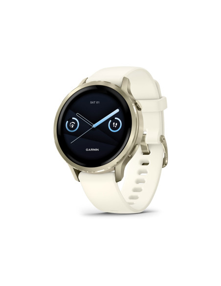 Garmin Venu 4 3,05 cm (1.2") AMOLED 41 mm Digital 390 x 390 Pixeles Pantalla táctil Oro Wifi GPS (satélite)