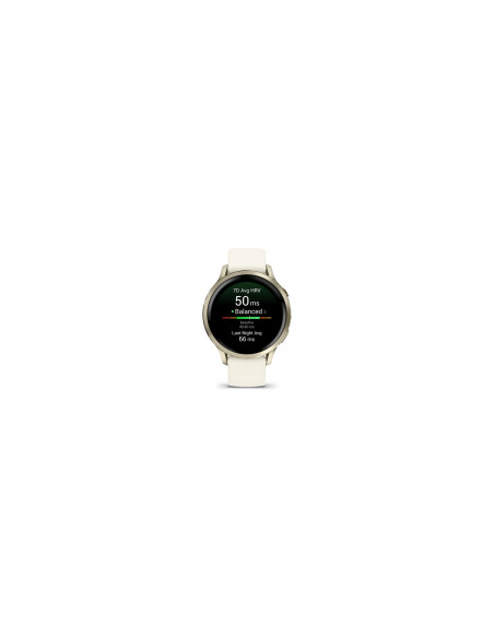 Garmin Venu 4 3,05 cm (1.2") AMOLED 41 mm Digital 390 x 390 Pixeles Pantalla táctil Oro Wifi GPS (satélite)