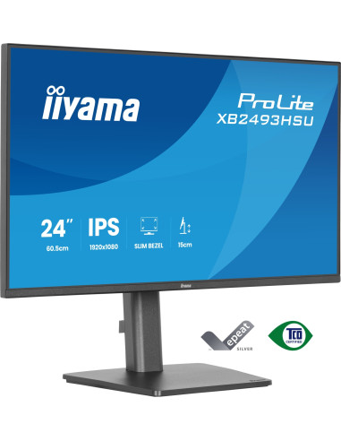 iiyama ProLite XB2493HSU-B1 pantalla para PC 60,5 cm (23.8") 1920 x