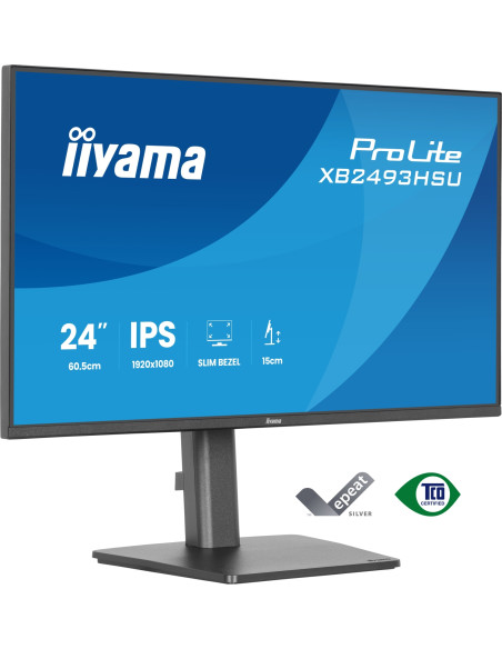 iiyama ProLite XB2493HSU-B1 pantalla para PC 60,5 cm (23.8") 1920 x