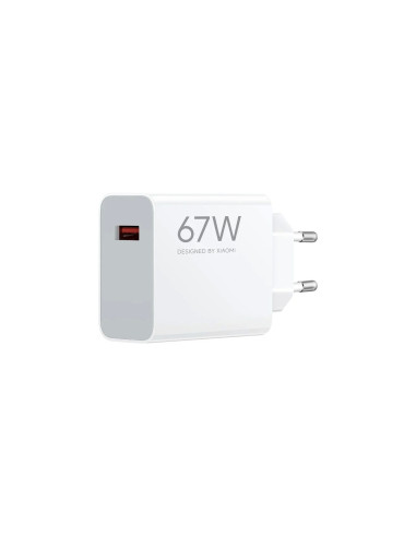 Cargador de Pared Xiaomi 67W HyperCharge (Type-A) 1xUSB 67W