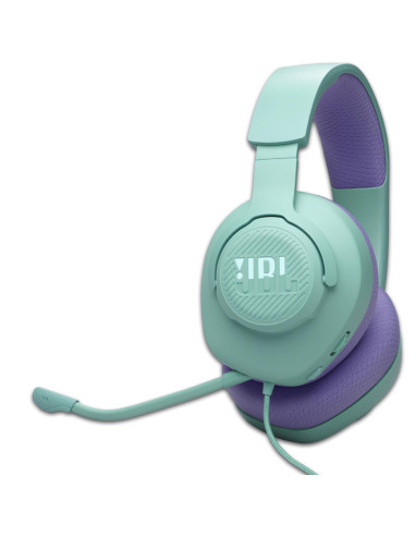 JBL Quantum 100M2 Auriculares Alámbrico Diadema Juego Cian