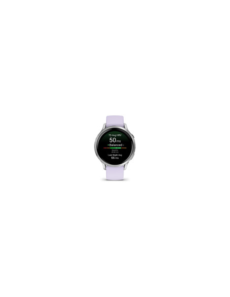 Garmin Venu 4 3,05 cm (1.2") AMOLED 41 mm Digital 390 x 390 Pixeles Pantalla táctil Plata Wifi GPS (satélite)