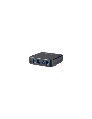 StarTech.com Switch Conmutador USB 3.0 4x4 para Compartir Dispositivos Periféricos Negro