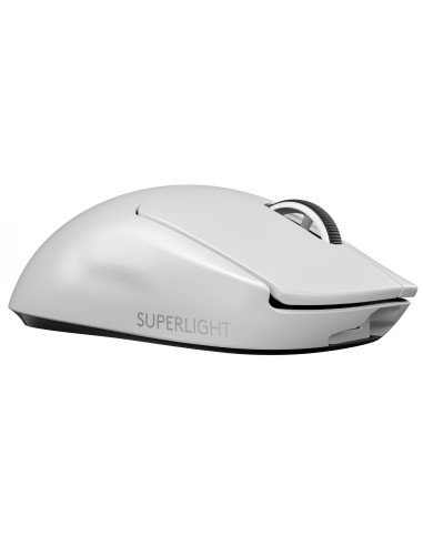 Logitech g pro x superlight raton gaming rf inalambrico 25400dpi blanco