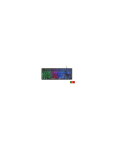 Mars Gaming MCPTKLPT, Combo RGB Teclado y Ratón, Diseño TKL, Layout