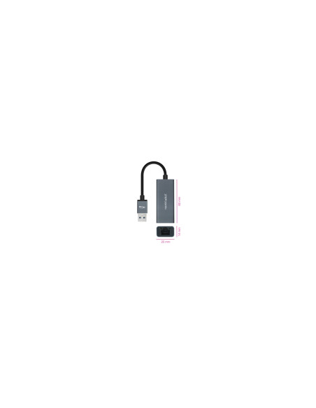 Nanocable Conversor USB 3.0 a Ethernet Gigabit 10/100/1000 Mbps,