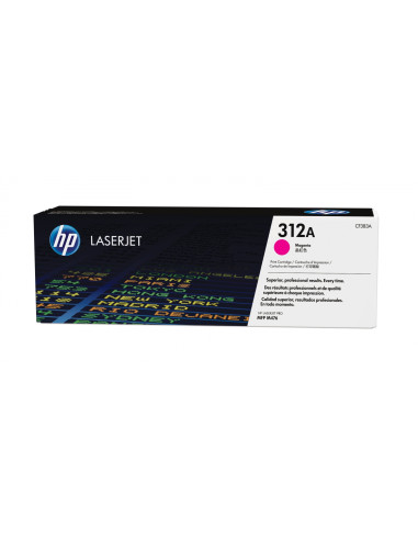 HP Cartucho de tóner 312A magenta para LaserJet