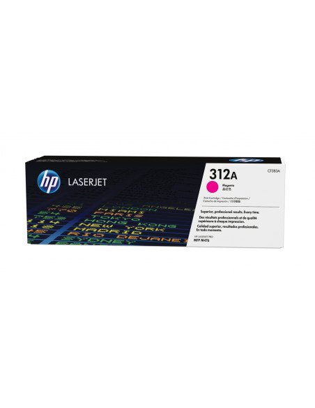 HP Cartucho de tóner 312A magenta para LaserJet