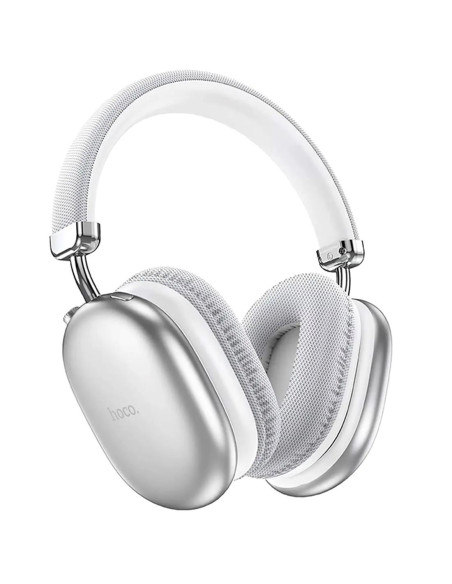 Hoco W55 Plus Auricular Bluetooth con Cancelación dee Ruido Silver