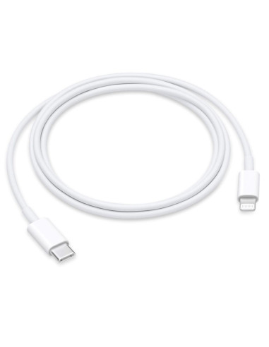 Cable USB-C a Lightning 1 metro Apple (MUQ93ZM/A)