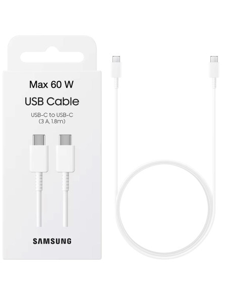 Samsung EP-DX310JWEGEU cable USB 1,8 m USB C Blanco