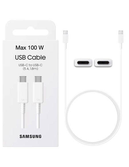 Samsung EP-DX510JWEGEU cable USB 1,8 m USB C Blanco