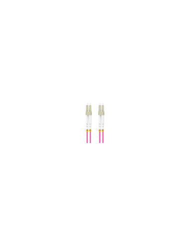 Lanberg FO-LULU-MD41-0005-VT Cable de fibra óptica e InfiniBand 0,5 m LC LC/UPC Violeta