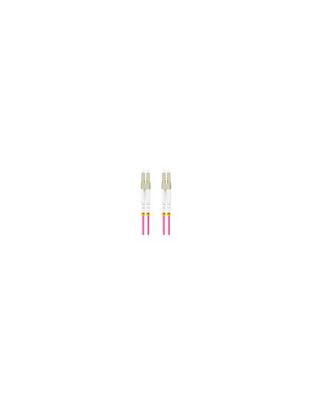 Lanberg FO-LULU-MD41-0005-VT Cable de fibra óptica e InfiniBand 0,5 m LC LC/UPC Violeta