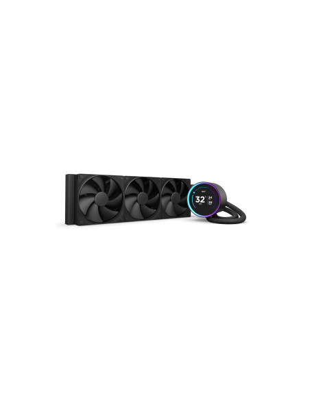 NZXT Kraken Elite 360 Procesador Sistema de refrigeración líquida todo en uno 12 cm Negro 1 pieza(s)