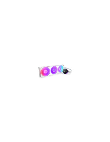 NZXT Kraken Elite 420 RGB Procesador Sistema de refrigeración líquida todo en uno 14 cm Blanco 1 pieza(s)