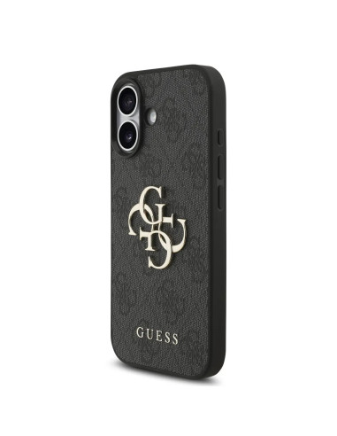 CARCASA GUESS IPHONE 17 CON CUERDA INCLUIDA LOGO COLOR NEGRA