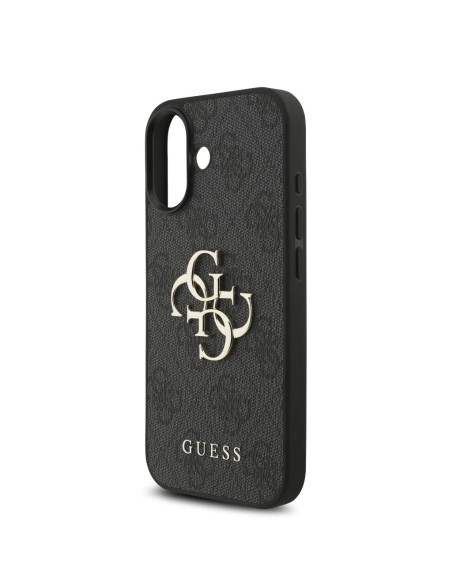 CARCASA GUESS IPHONE 17 CON CUERDA INCLUIDA LOGO COLOR NEGRA