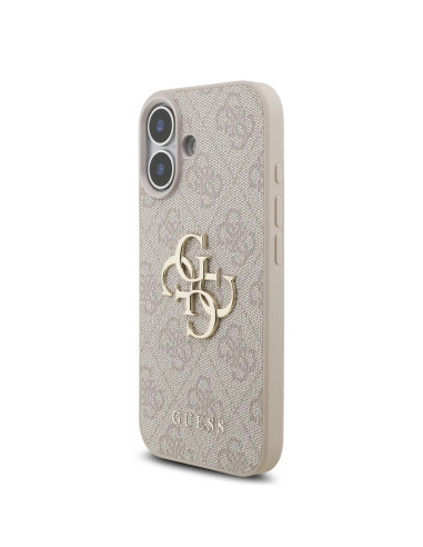 CARCASA GUESS IPHONE 17 CON CUERDA DE PERLAS ROSA