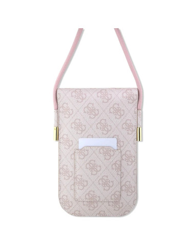 PACK BOLSO POLIPIEL ROSA CON AURICULARES TWS