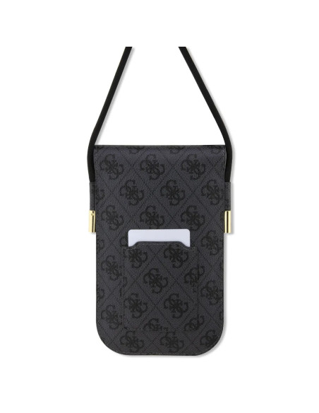 PACK BOLSO POLIPIEL NEGRO CON AURICULARES TWS