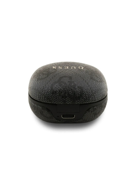 PACK BOLSO POLIPIEL NEGRO CON AURICULARES TWS