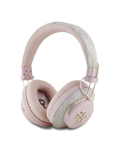 CASCOS BLUETOOTH PREMIUM CON ENC ROSA DE POLIPIEL CON LOGO