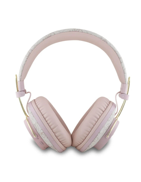 CASCOS BLUETOOTH PREMIUM CON ENC ROSA DE POLIPIEL CON LOGO