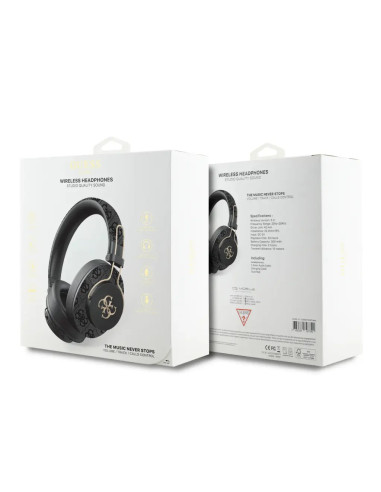 CASCOS BLUETOOTH PREMIUM CON ENC NEGRO DE POLIPIEL CON LOGO