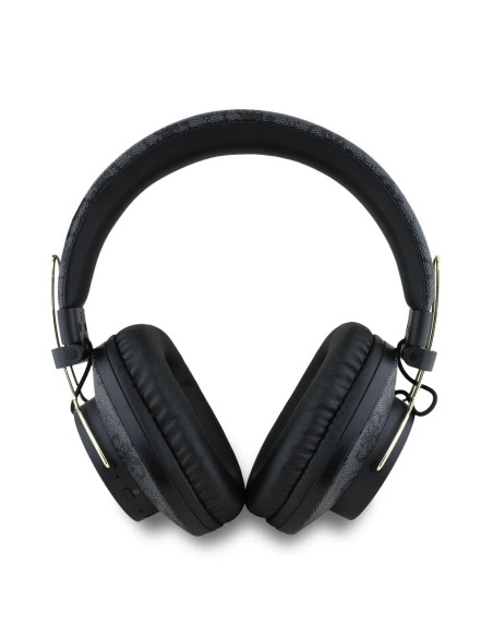 CASCOS BLUETOOTH PREMIUM CON ENC NEGRO DE POLIPIEL CON LOGO