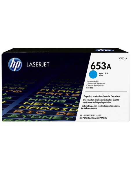 TONER HP 653A CF321A CIAN