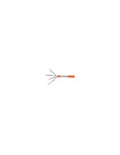 BOBINA DE CABLE EQUIP CAT 7 S/FTP RIGIDO 200M LSOH LIBRE DE HALOGENOS NARANJA 187323 2