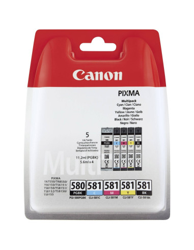 CARTUCHO CANON PGI-580 CLI-581 MULTIPACK 2078C005