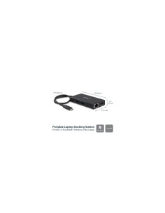 StarTech.com Adaptador Multipuertos USB-C con HDMI de 4K- 2x Puertos USB-A - PD de 60W - Negro 2