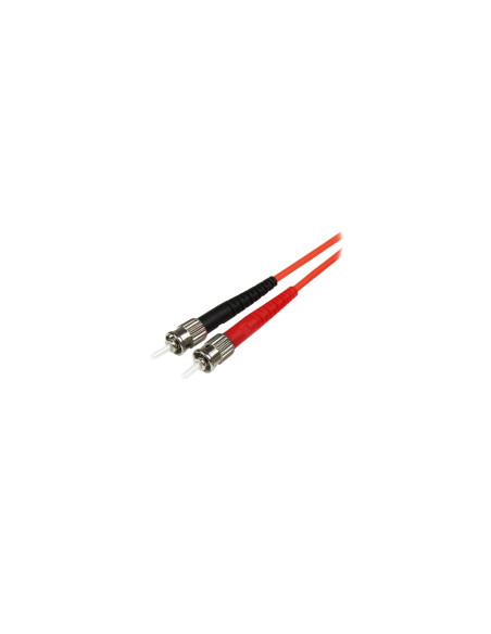 StarTech.com Cable Adaptador de Red de 1m Multimodo Dúplex Fibra Í“ptica LC-ST 50/125 - Patch Duplex