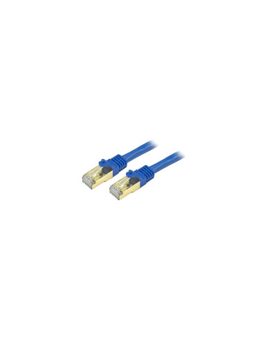 StarTech.com C6ASPAT10BL cable de red 3 m Cat6a U/FTP (STP) Azul