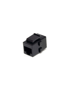 StarTech.com Caja de Empalme Acoplador Keystone Cable Cat5 Ethernet UTP - 2x Hembra RJ45 - Negro 2