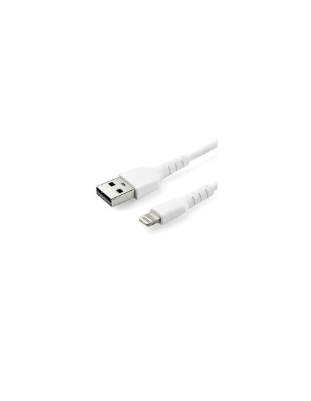 StarTech.com Cable de 2m Lightning a USB Tipo-A Certificado MFi - Blanco RUSBLTMM2M
