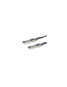 StarTech.com Cable de 2m SFP+ Direct-Attach Twinax MSA - 10 GbE Macho a Macho - Negro