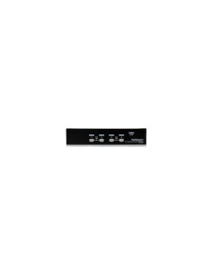 StarTech.com Conmutador Switch KVM 4 Puertos de VÍ­deo VGA USB 2.0 - 1U Rack Estante Negro 2