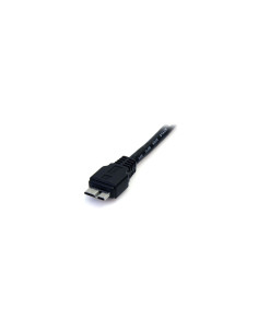 StarTech.com Cable 50cm USB 3.0 Super Speed SS Micro USB B Macho a USB A Macho Adaptador - Negro 2