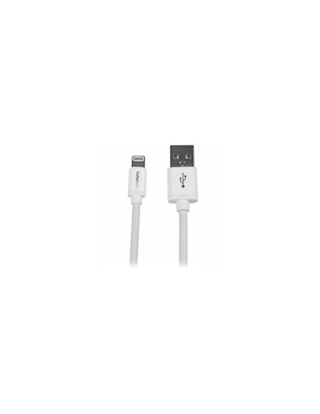 StarTech.com Cable de 2m Lightning de 8 Pin a USB 2.0 Tipo-A para Apple iPod iPhone 5 iPad - Blanco