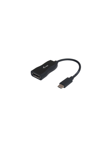 i-tec Adaptador 4K usb tipo-c macho a displayport hembra negro